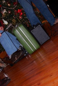 The Samsonite drum kit of American Standard