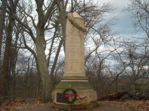 Memortial to the PA Infantry Reserves on Big Round Top  Photo: Abigail Duren