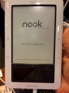 'nook' at Barnes & Noble, Mall of Georgia  Photo Credit: Marty Duren