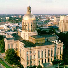 Does Georgia have a state house, a frat house or a whore house?