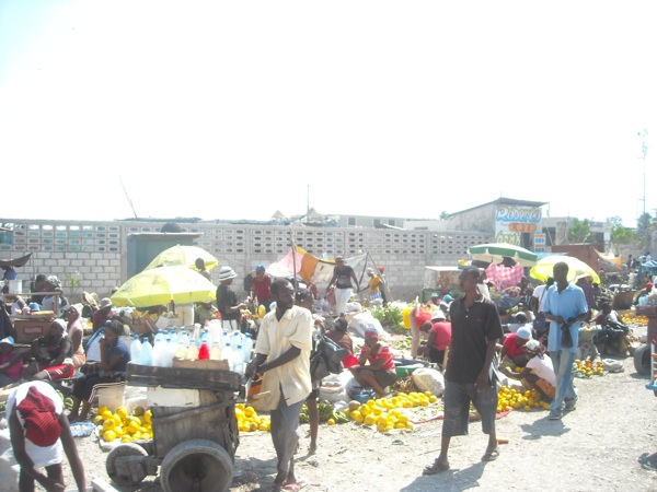 Market A market in Port-au-Prince Haiti