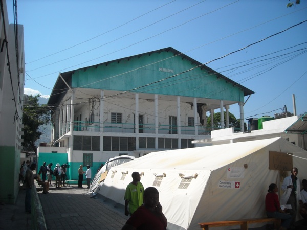 Ped hosp Pediatric hospital Port-au-Prince Red Cross hospital