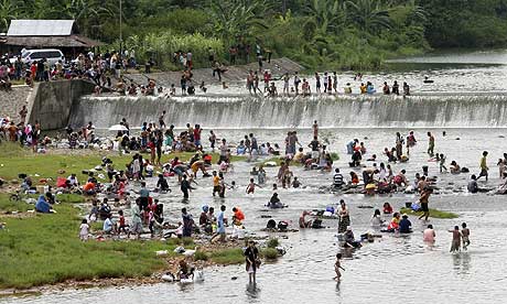 Hank Johnson proves right: Without warning, Guam capsizes during beach party