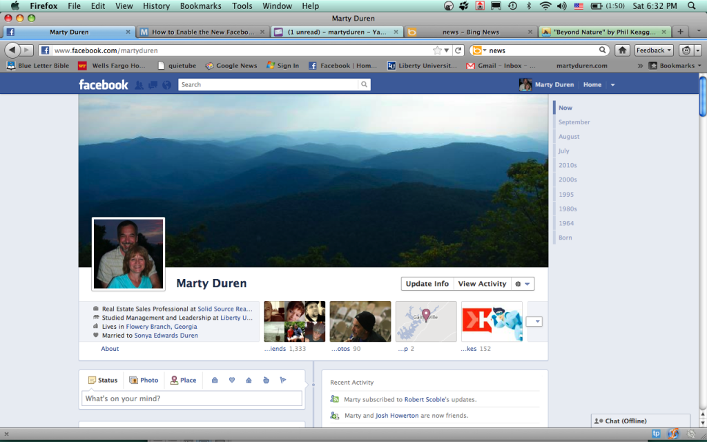 The new Facebook changes: I like them and how to get Timeline early