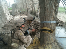 female in combat