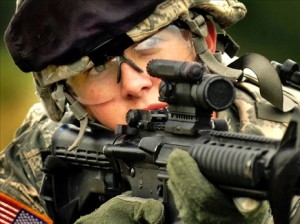 woman soldier