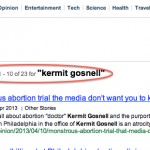 Media bias in the Kermit Gosnell case? Perhaps…