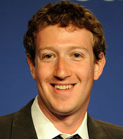 Mark Zuckerberg of Facebook