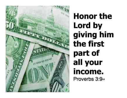 Generosity Proverbs giving