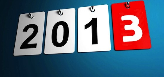 happy new year 2013