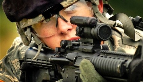 woman soldier