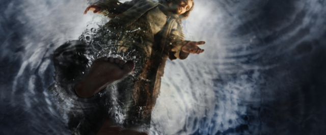 Jesus walks on water The Bible